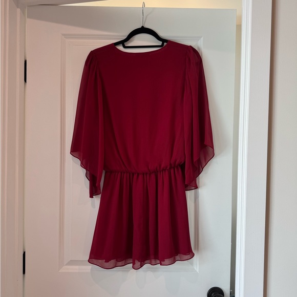 Alice + Olivia Red Mini Dress - Picture 2 of 2